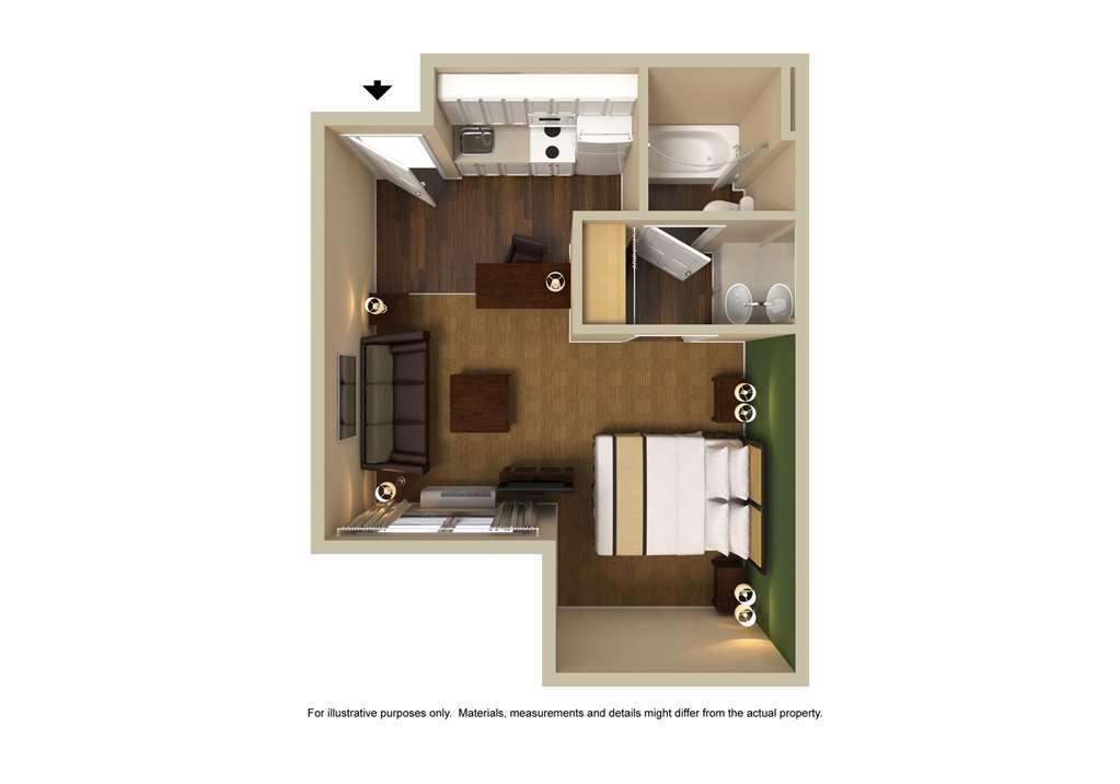Extended Stay America Suites - Pleasanton - Chabot Dr Room photo